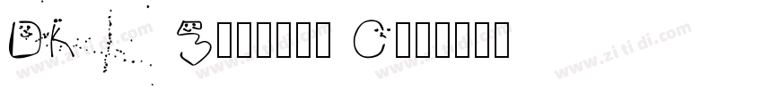 DK Smiling Cat字体转换